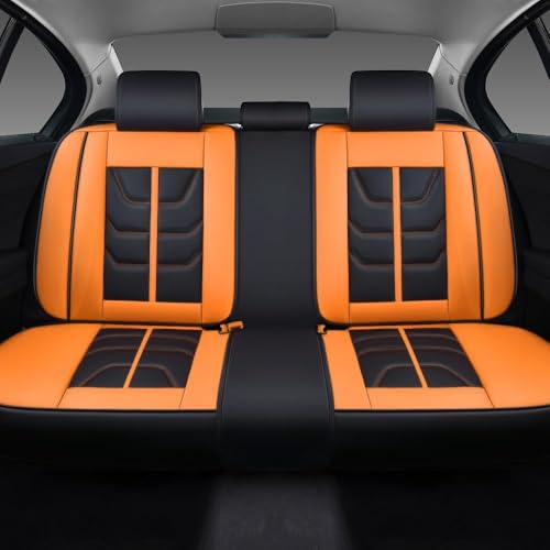 LK Full Set Car Seat Covers for Front Seats and Rear Seats