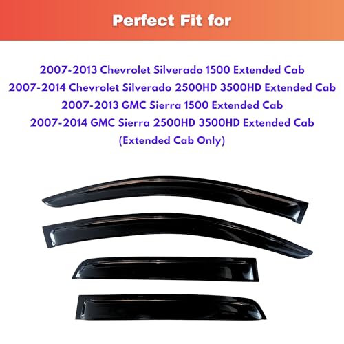 Rain Guards for 2007 (4 Count)