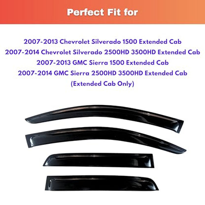 Rain Guards for 2007 (4 Count)