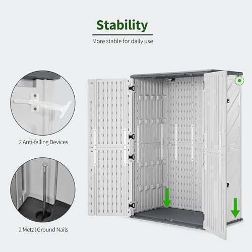 Macrout 50 Cu Ft Outdoor Storage Cabinet