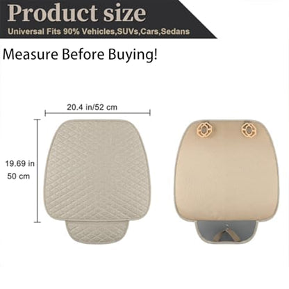 Linen Car Seat Covers (2 Count)