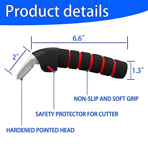 2Pack Car Door Handle for Elderly Car Handle Assist Support Multifunction Handle for Elderly and Handicapped (2 Count)