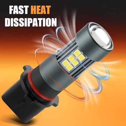 PSX26W 12278 LED Fog Light Bulbs (2 Count)
