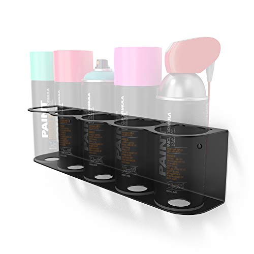 5 Aerosol Spray Can Holder