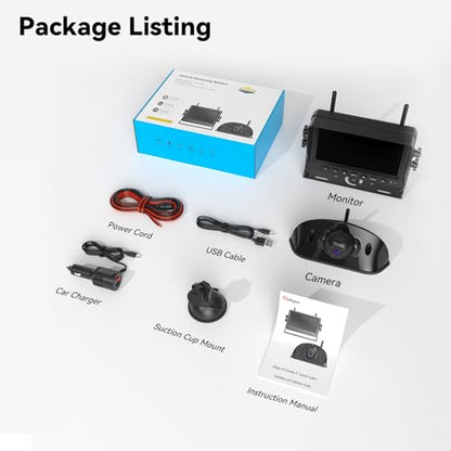 RV Backup Camera Wireless System for Furrion with 7
