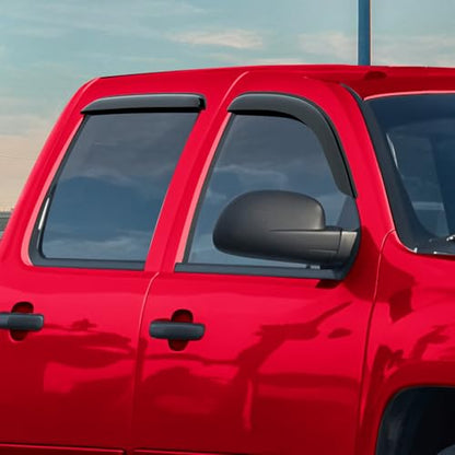 Tape on Extra Durable Rain Guards for Trucks Chevrolet (4 Count)