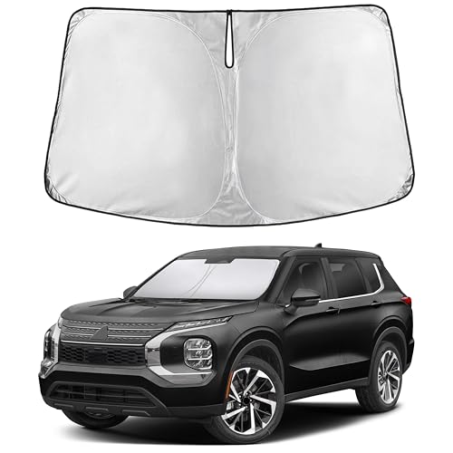 Windshield Sun Shade Compatible for Mitsubishi Outlander 2022