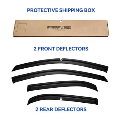 Window Visors Rain Guards for 2010