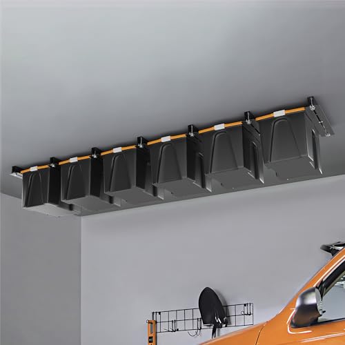 Overhead Garage Storage Racks for Bins