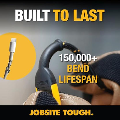 Heavy Duty USB to Lightning Cable [Apple Mfi Certified] Durable