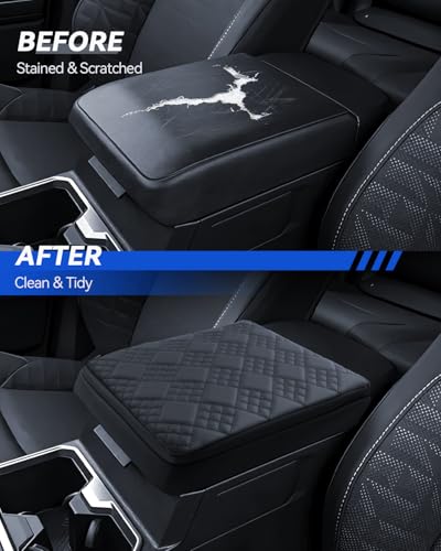 Armrest Cover for 2025 2026 Toyota 4Runner Accessories Center Console Middle Lid Pad Protector for Car Elbow Rest