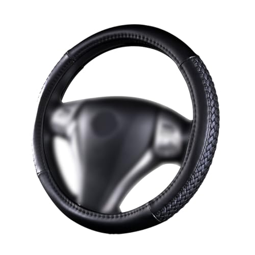 car Steering Wheel Cover Faux Leather Massage Universal fit 3D Honeycomb Hole Anti
