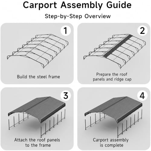 20x30 FT Metal Carport