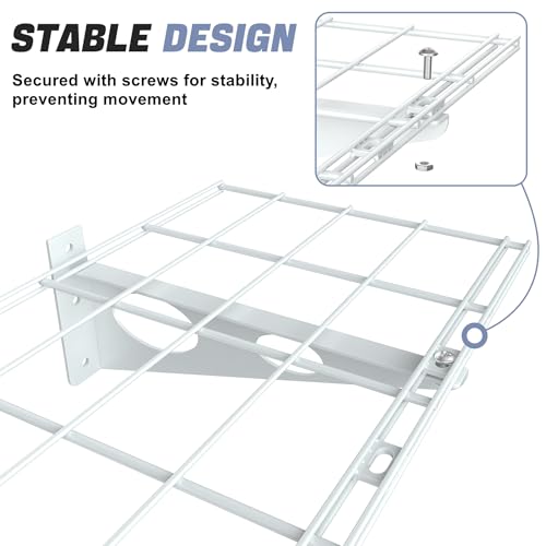 2 Pack Garage Wall Shelves