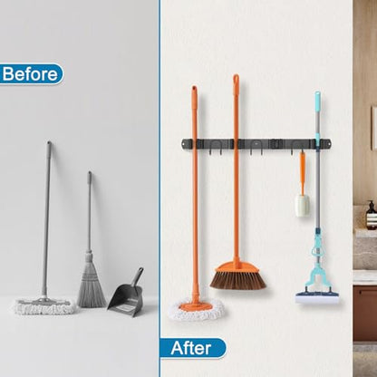 Broom Holder Wall Mount