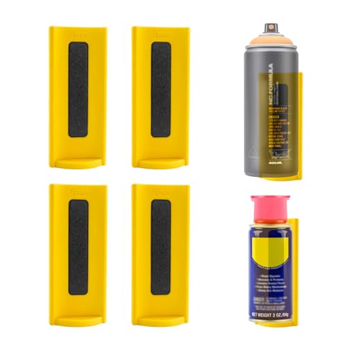 4 Pcs Magnetic Aerosol Spray Can Holder (4 Count)