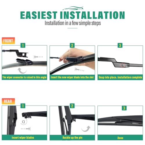 Windshield Wiper Blades Replacement for Chevrolet Trax 2024