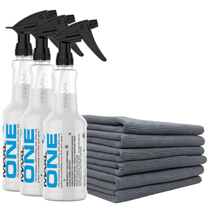 MAXLONE™ Car Spray with Triphene® All Purpose Waterless Detailer 3 Kit (60 Fl Oz)