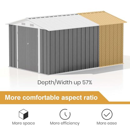 8 x 12 FT Outdoor Storage Shed