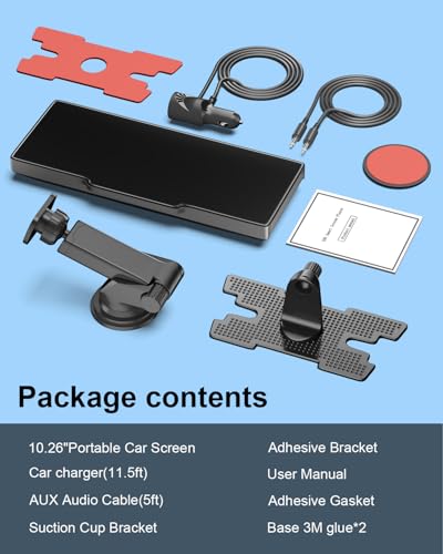 Wireless Carplay Screen for Car