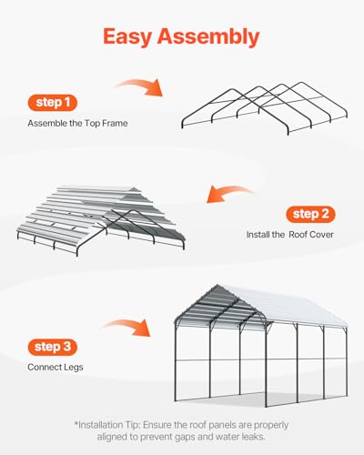 Heavy Duty Metal Carport