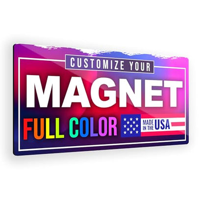12"x24" Custom Magnet Signs in Full Color for Business and Advertising