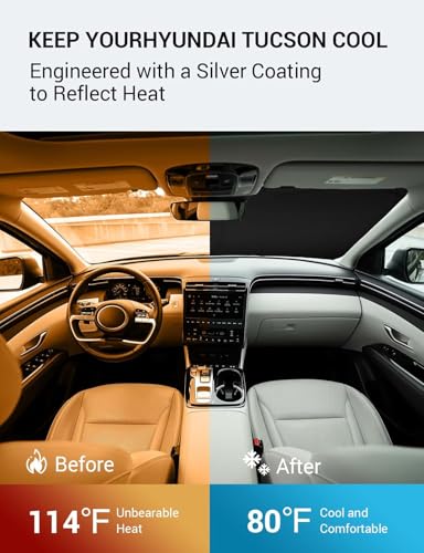 Custom Fit Car Windshield Sun Shade for 2022