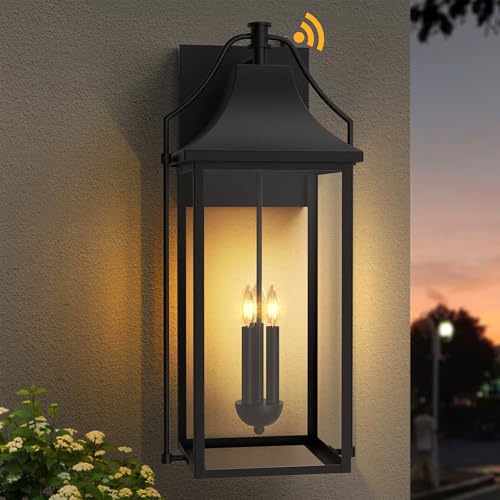 25IN Dusk to Dawn Outdoor Wall Sconce