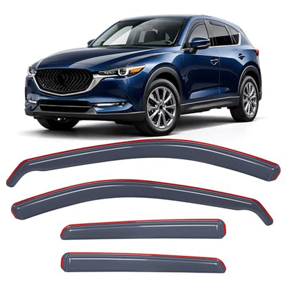 in Channel Rain Guards for Mazda CX (4 Count)