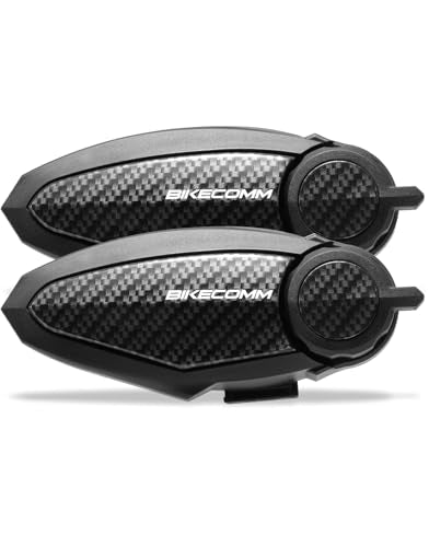 BK S2 Motorcycle Bluetooth Headset Intercom (2 Count)