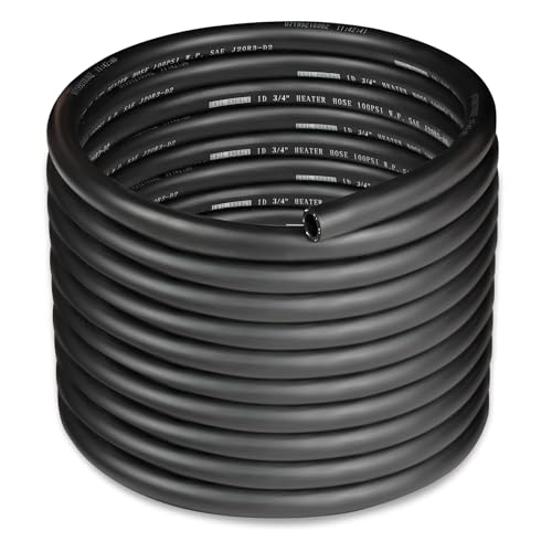 3 4" Heater Hose 25FT Coolant Radiator SAE 20R3 100PSI