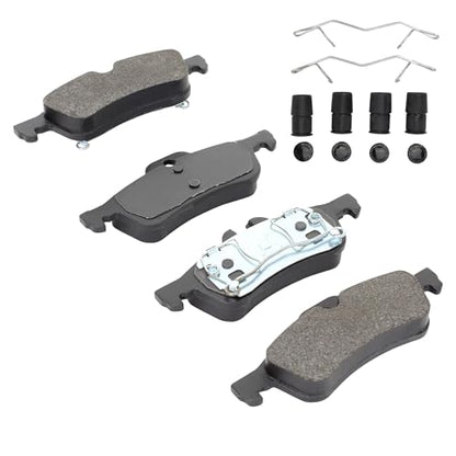 Rear Semi Metallic Brake Pads