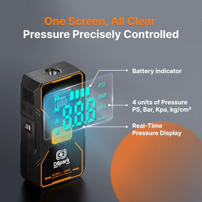 B31 2000A Safe Jump Starter with Air Compressor and Light