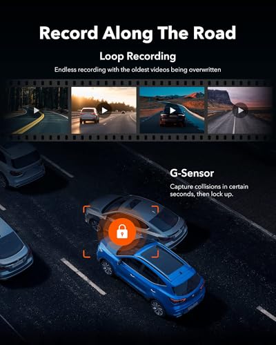 G930 10'' 4K Rear View Mirror Camera with 64GB Card