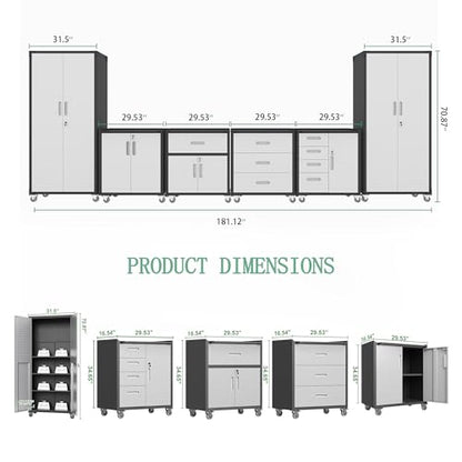 Garage Storage Cabinet System