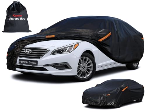 7 Layers Waterproof Sedan Car Cover for Hyundai Sonata 1999