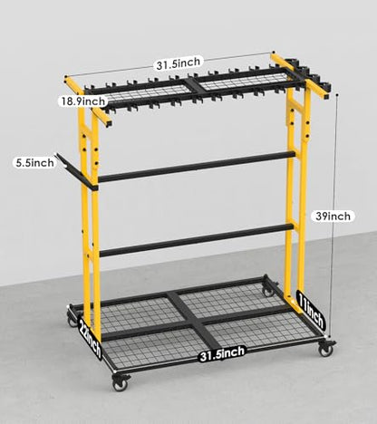 Garage Organization with Wheels (16.54 Count)