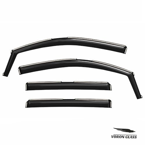 in Channel Extra Durable Rain Guards for Chevrolet (4 Count)