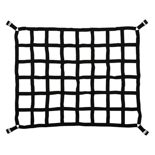 42" x 50" Truck Bed Cargo Net with Adjustable Cam Buckles & S