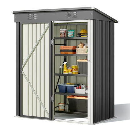 5' x 3' Outdoor Storage Shed