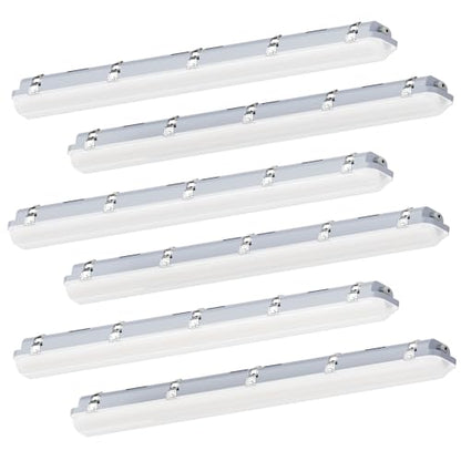 4FT LED Vapor Tight Light Fixture 60W (6 Count)