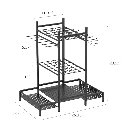 Organizer Yard Tool Storage Rack