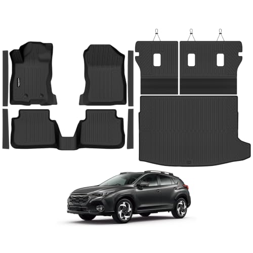All Weather TPE Floor Mat Set for 2026 Subaru Crosstrek Hybrid