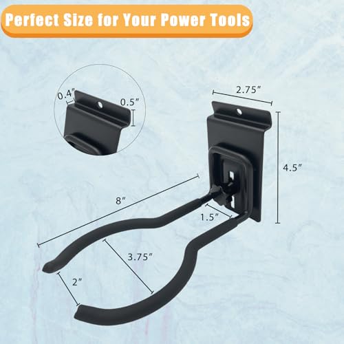 Adjustable Slatwall Hooks (4 Count)