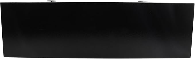 SCITOO 48" Iron Truck Bed Tool Box,Heavy Duty Crossover Storage for Most Full Size Pickups,Lockable Weatherproof Chest,Fits 48"WX16"DX16"H Truck Beds,Easy Access to Load and Unload