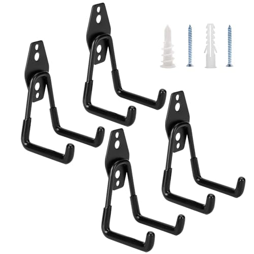4 Pack Garage Hooks Heavy Duty (4 Count)