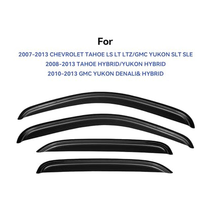 Window Visors Rain Guards for 2007