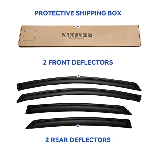 Window Visors Rain Guards for 2013