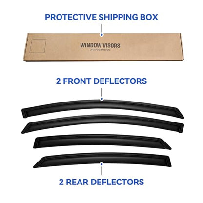 Window Visors Rain Guards for 2013