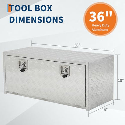 Heavy Duty Aluminum Truck Bed Tool Box